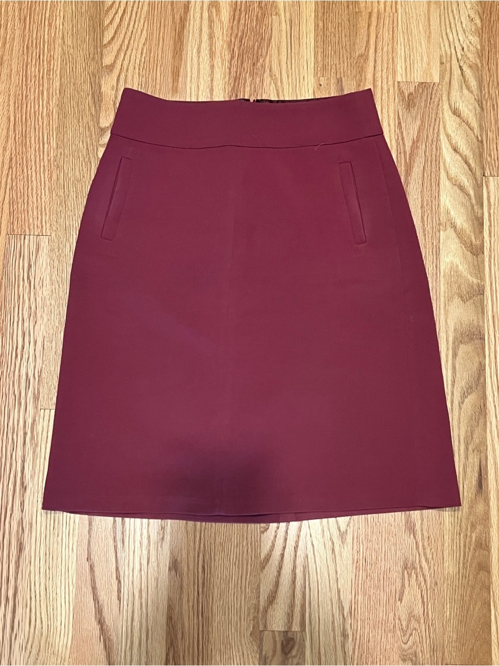 Banana Republic Wine Pencil Skirt